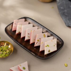 Kaju Strawberry Barfi