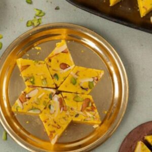 Kesar Dry Fruit Barfi