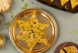 Kesar Dry Fruit Barfi